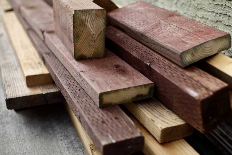 Treated or Painted Wood
