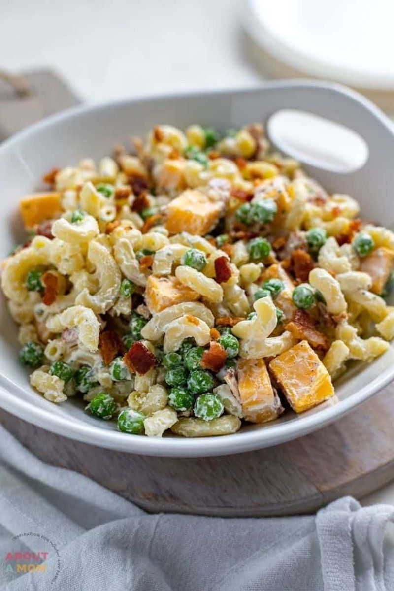Bacon ranch pasta salad