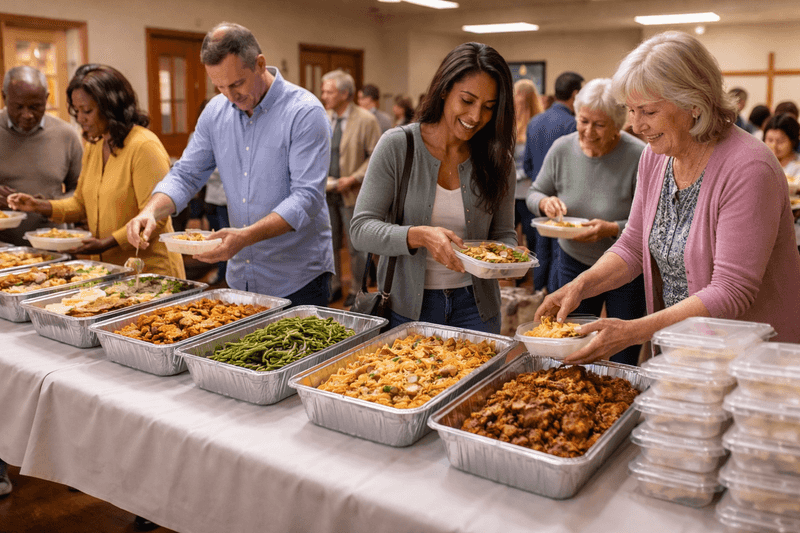 Classic Potluck Dinner