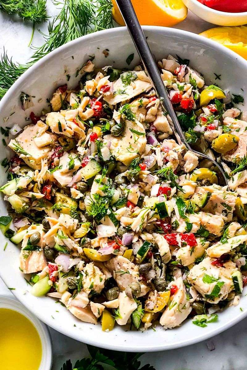 Mediterranean Tuna Salad