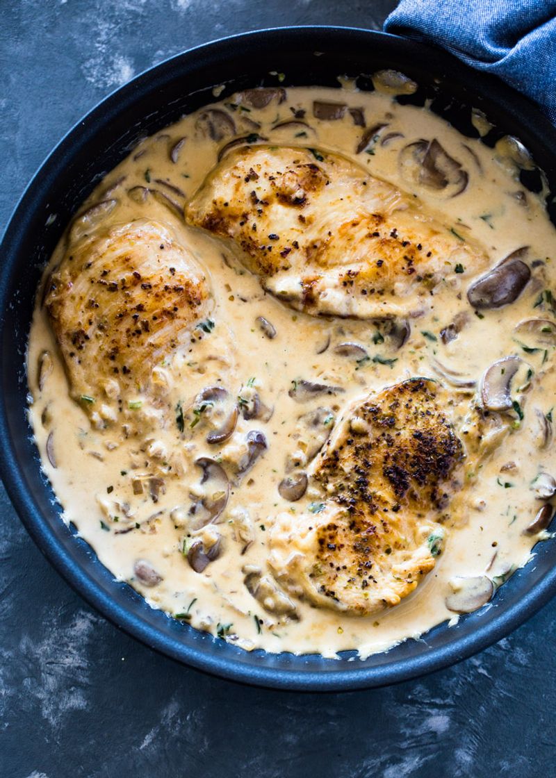 Crockpot Garlic Parmesan Chicken