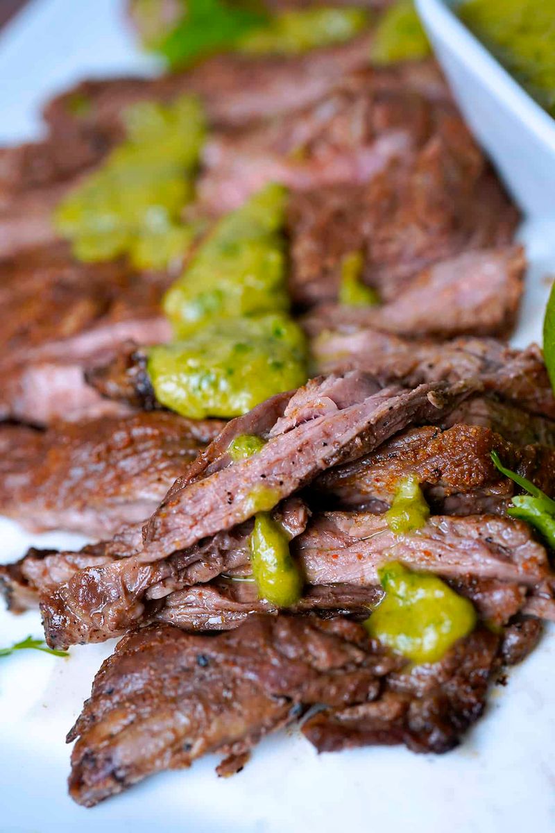 New Mexico – Green-Chile–Marinated Steak