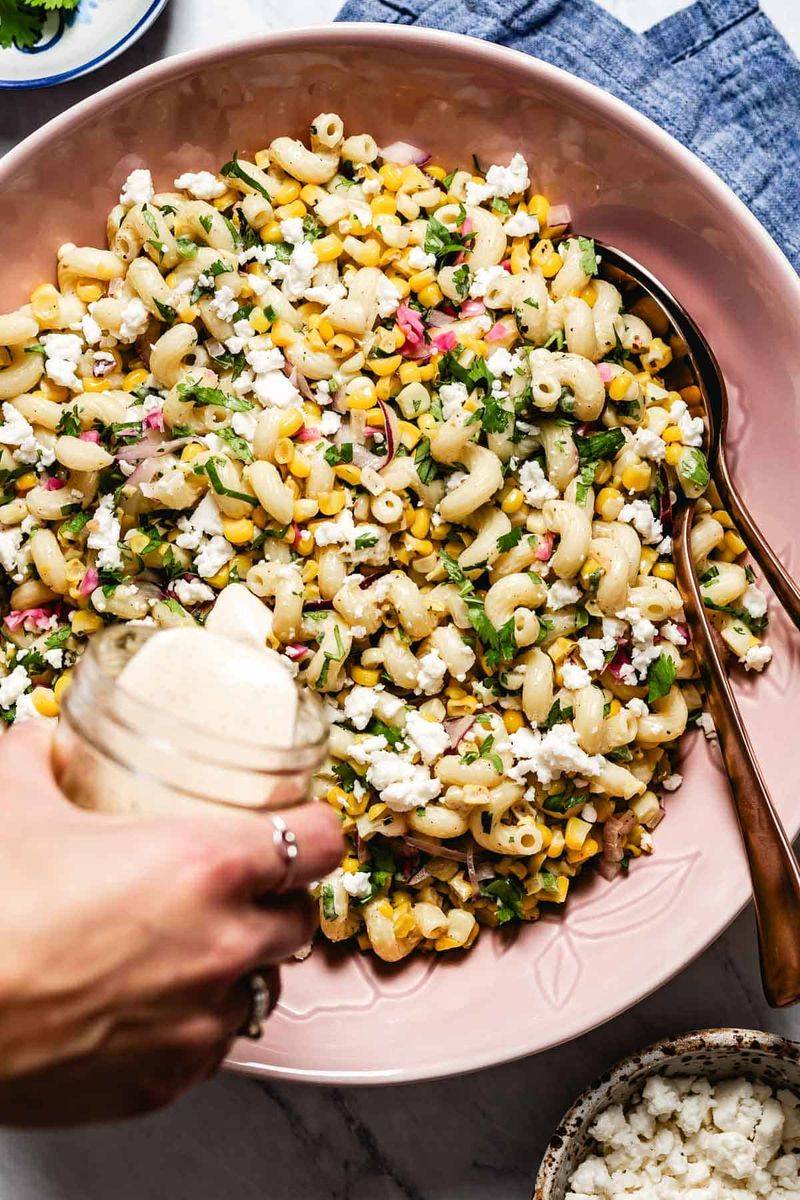 Elote Pasta Salad