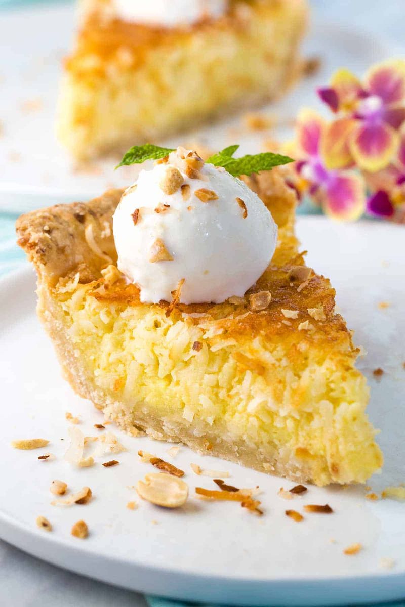 Coconut Custard Pie