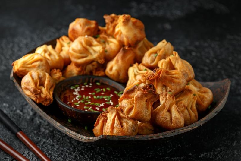 Bibigo Mini Wontons Chicken and Cilantro