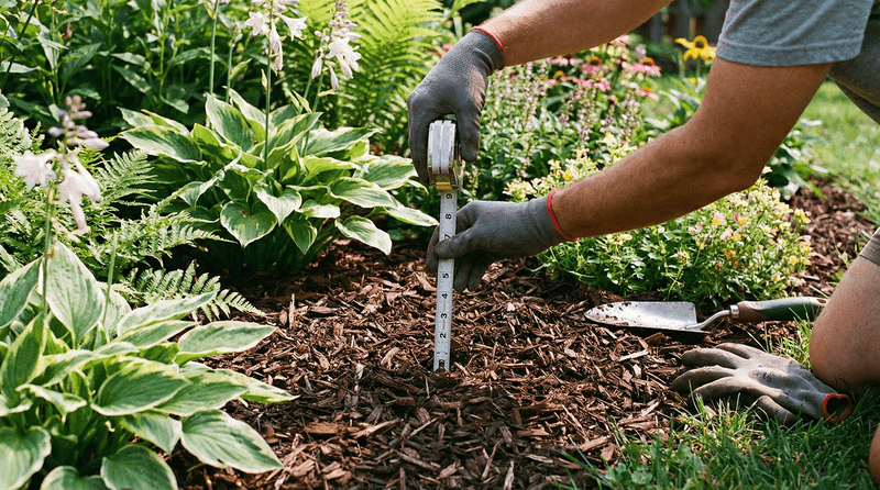 Protect exposed soil while plants fill gaps