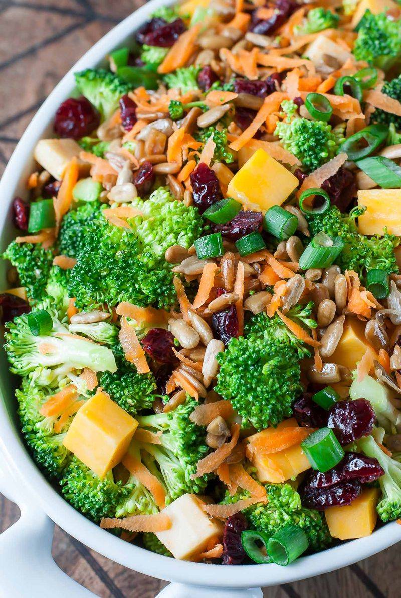 Grilled Broccoli and Sunflower Seed Salad