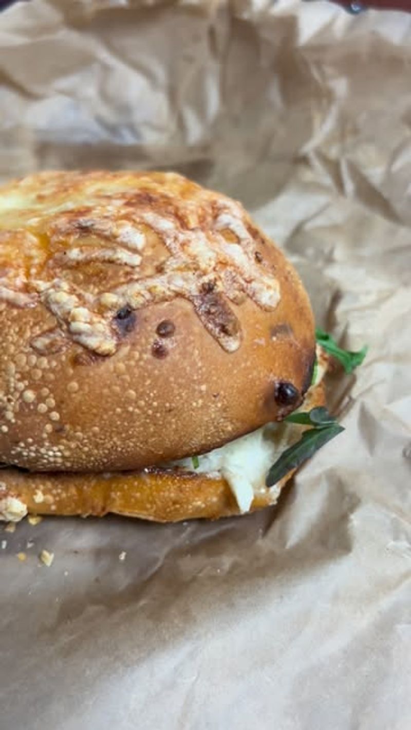 Asiago Cheese Bagel