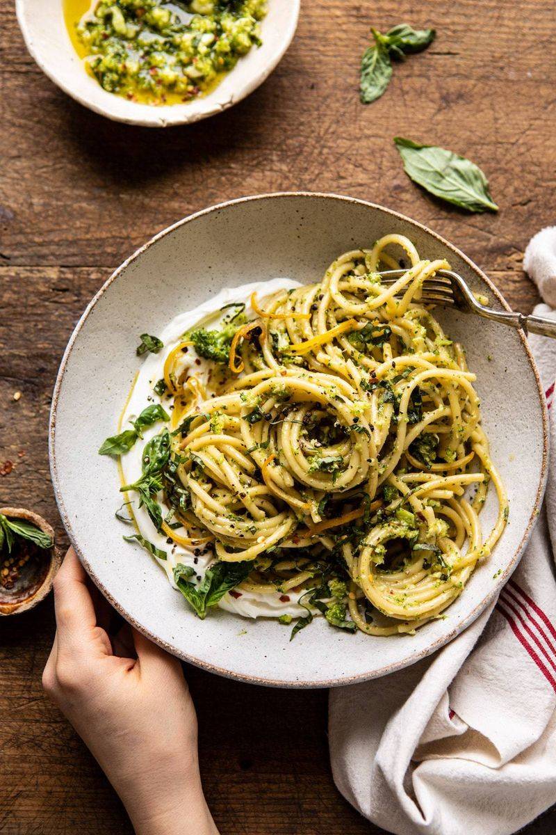 Broccoli Pesto Pasta