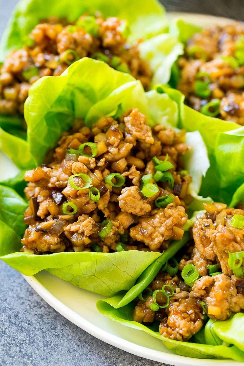 Chicken Lettuce Cups (Asian-Inspired)