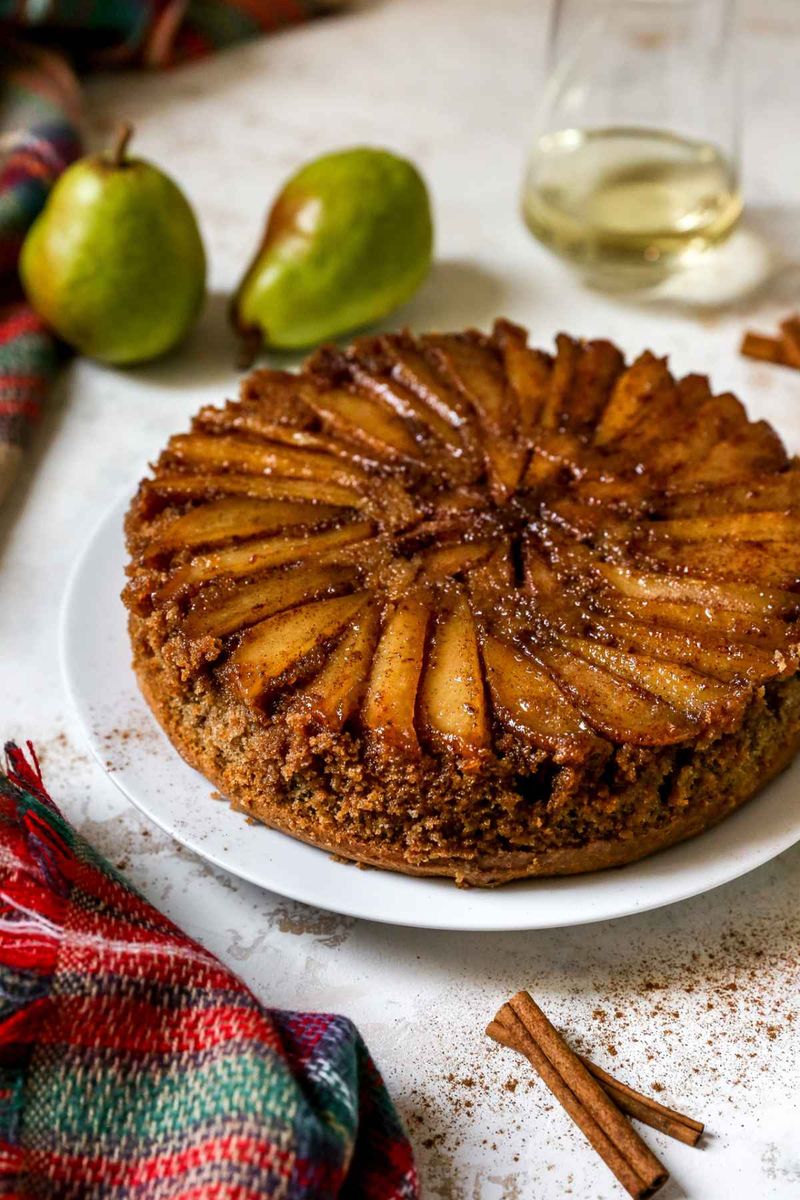 Pear Upside-Down Cake