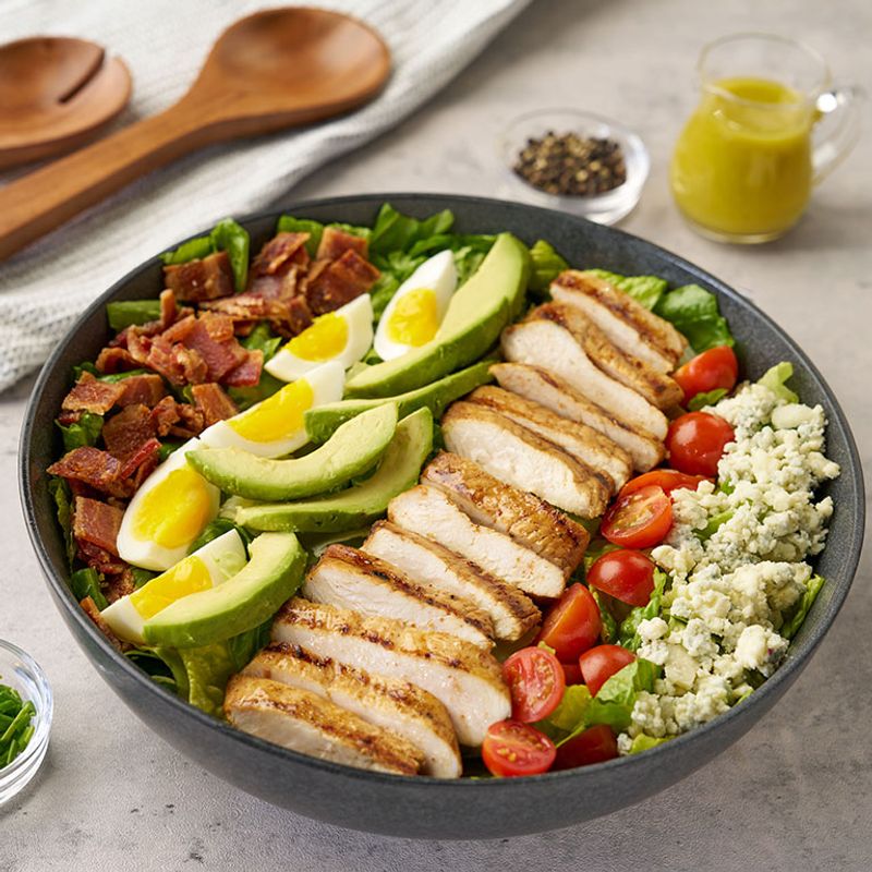 Cobb Salad with Turkey and Avocado