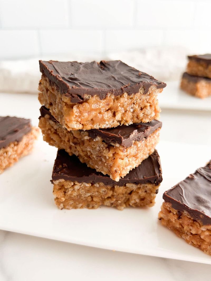 Peanut Butter Rice Krispies Treats