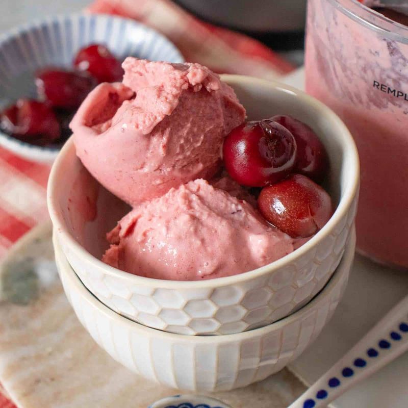 Cherry Frozen Yogurt