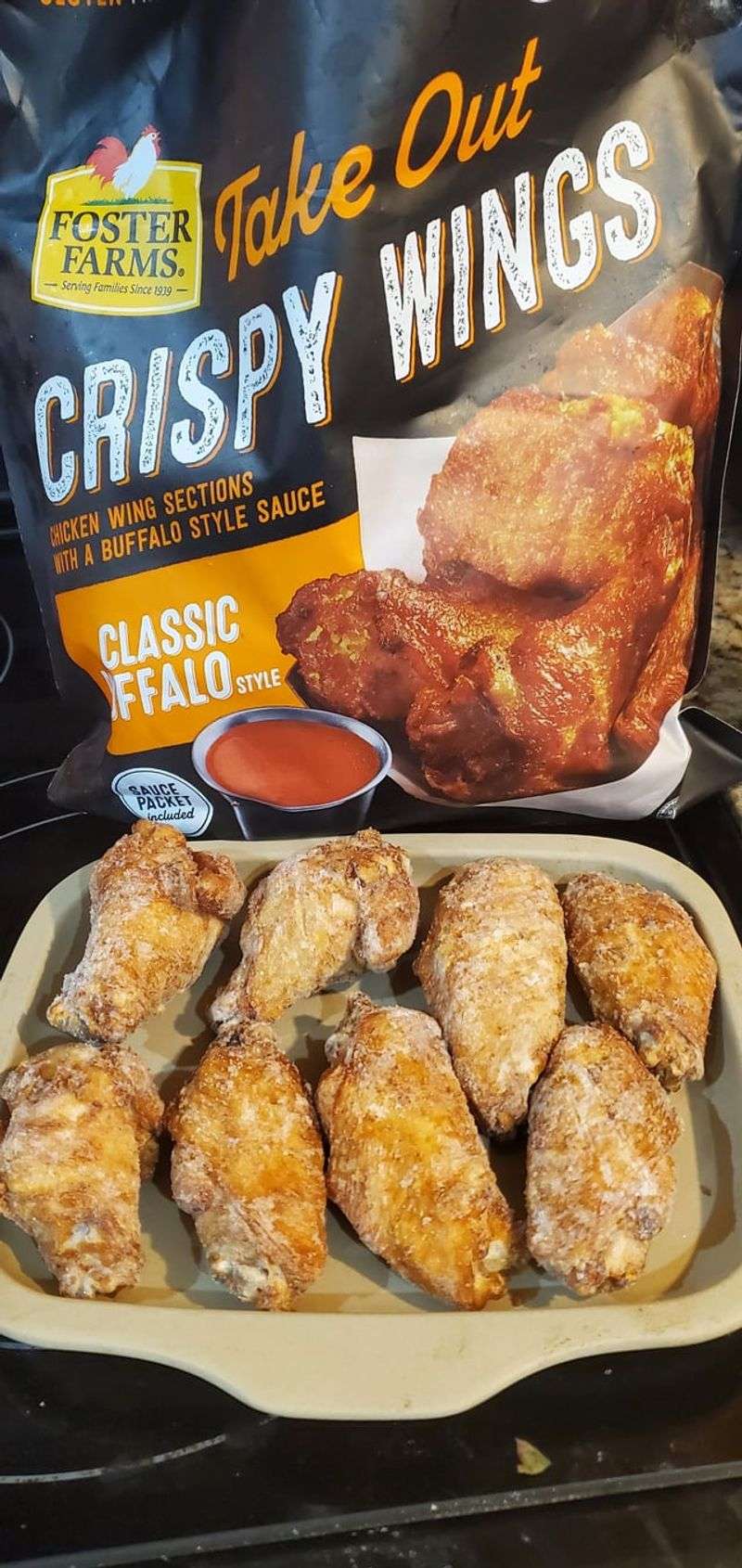 Foster Farms Buffalo Take Out Crispy Wings