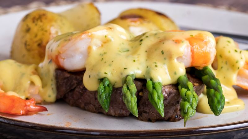 Steak Oscar (Originally Veal Oscar)
