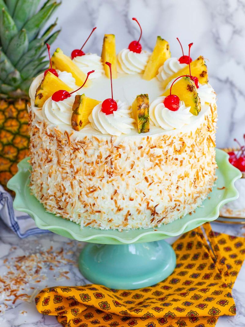 Pineapple Coconut Cake