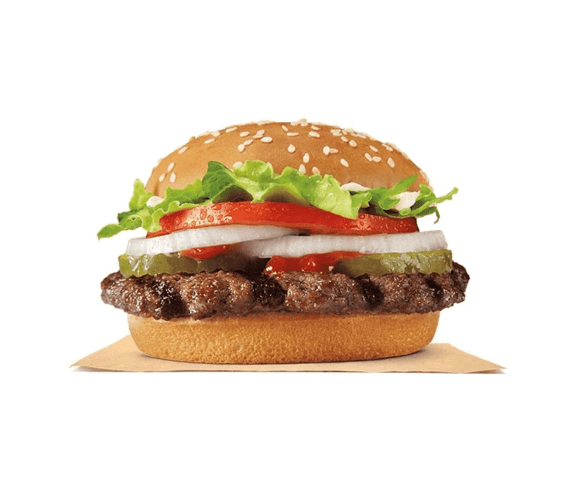 Burger King: Whopper Jr. (No Mayo)