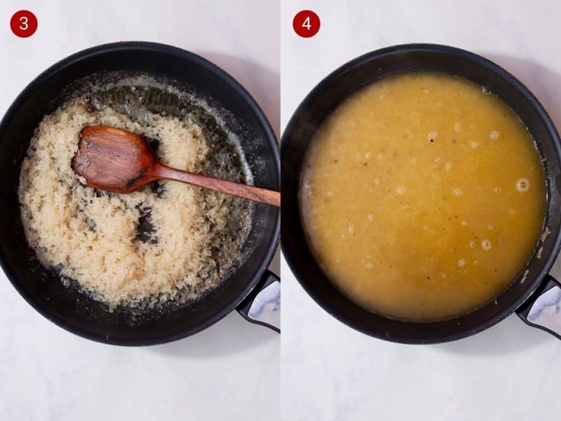 Cook Rice in Broth Instead of Water