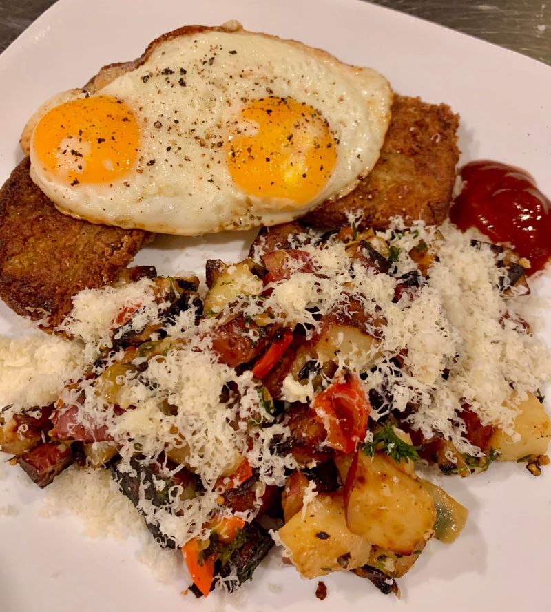 Pennsylvania: Bacon Scrapple Hash