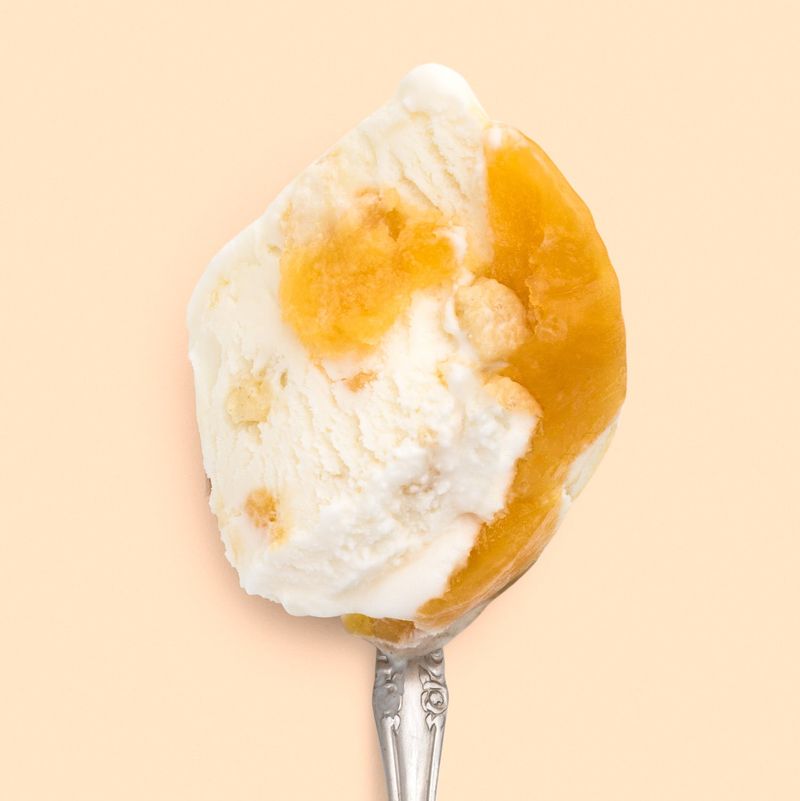 Sweet Cream Biscuits and Peach Jam