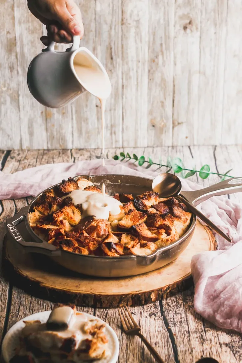 Bread Pudding with Bourbon Sauce