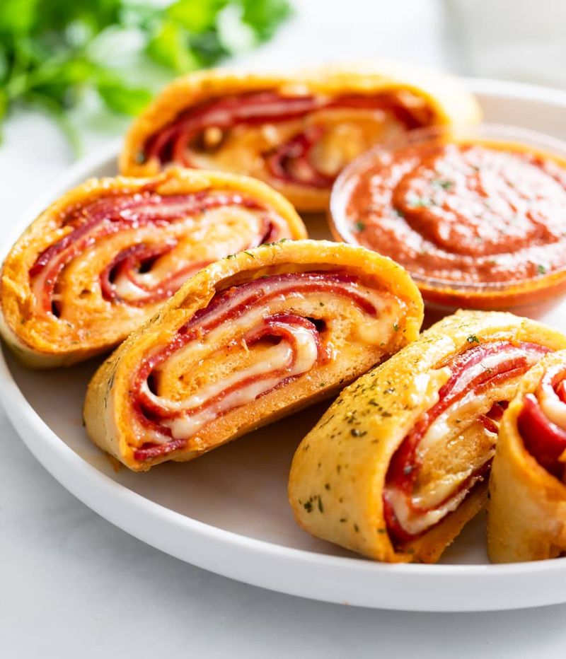 Ham And Cheese Stromboli
