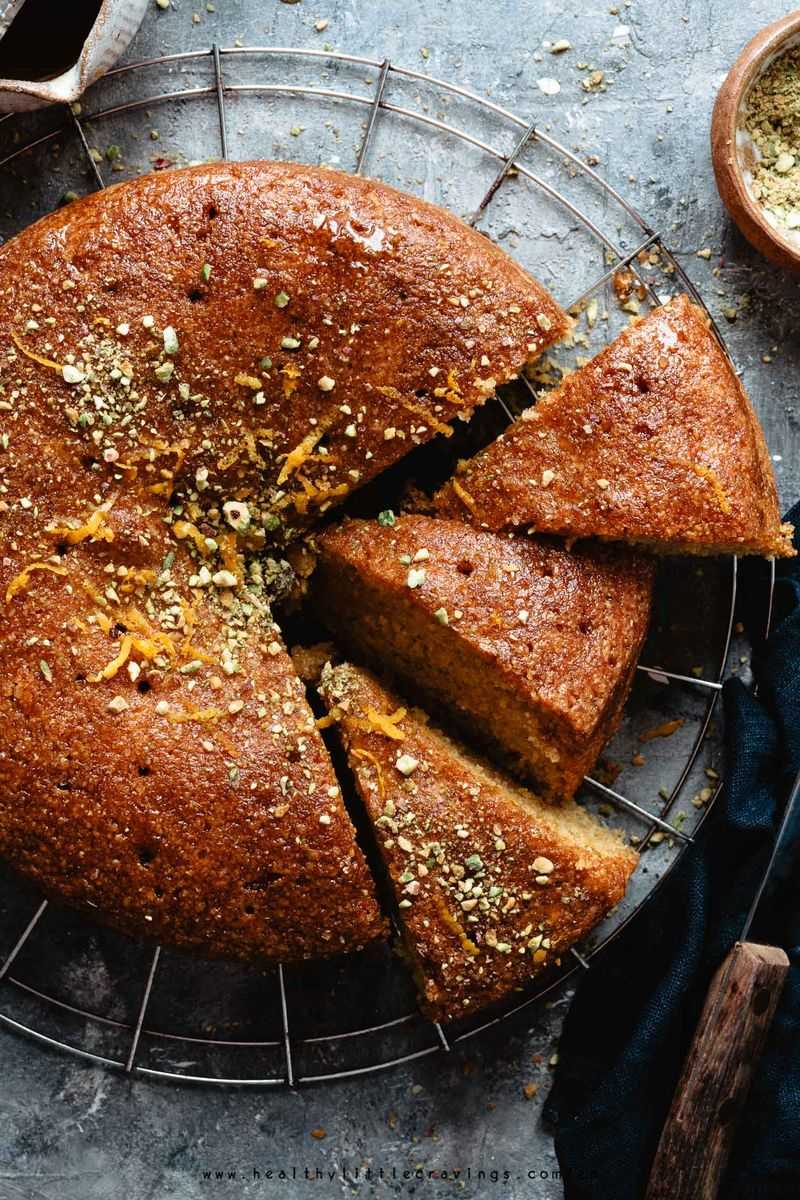 Orange Polenta Cake