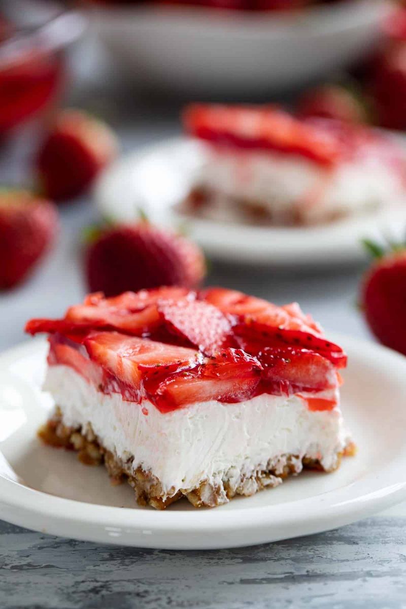 Strawberry Pretzel Salad