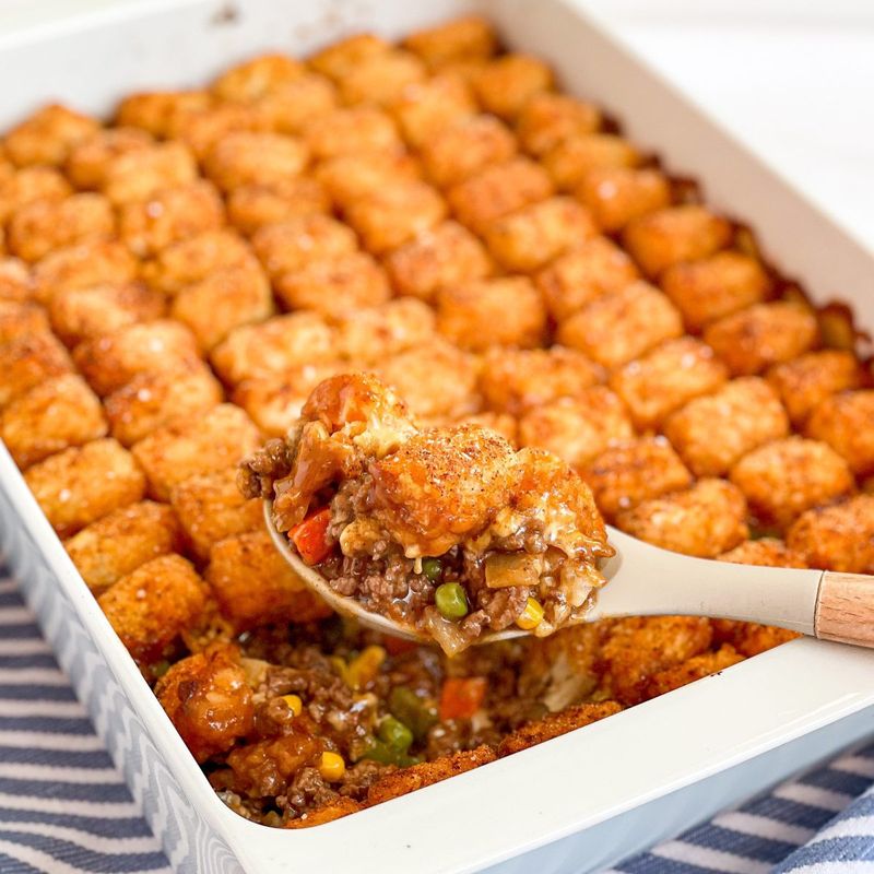 Minnesota: Tater Tot Hotdish