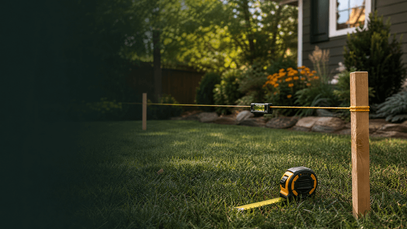Preserve a useful slope instead of flattening the lawn