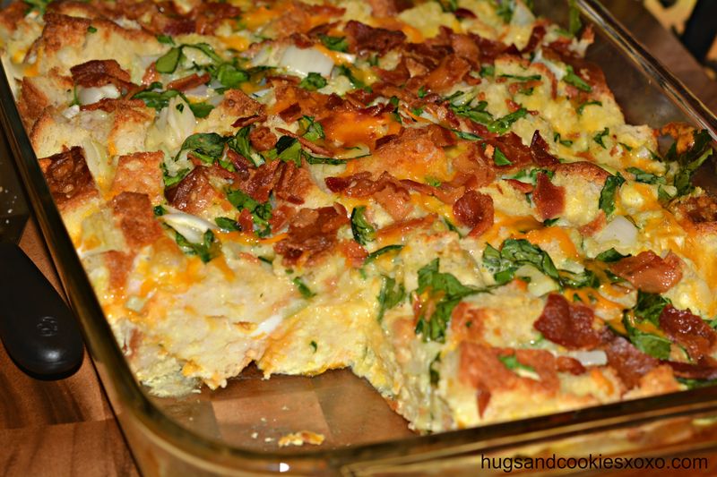 Bacon, Egg, And Cheese Casserole
