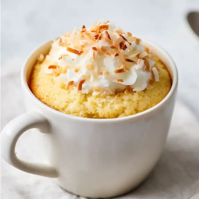 Coconut Mug Cake