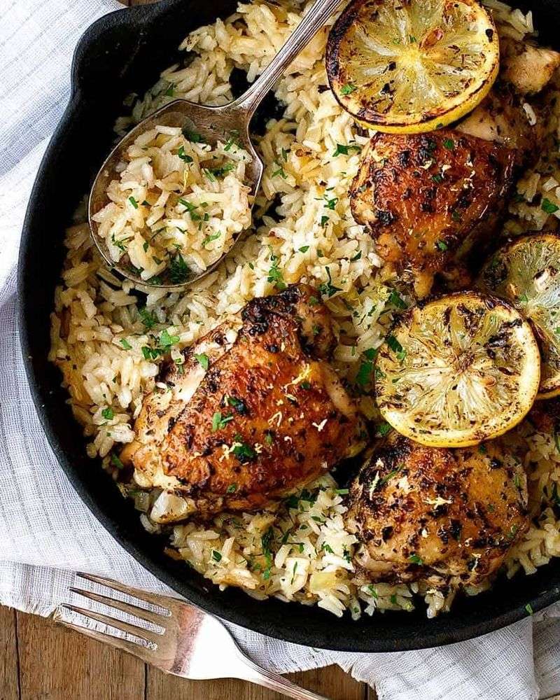 One-Pot Chicken and Rice