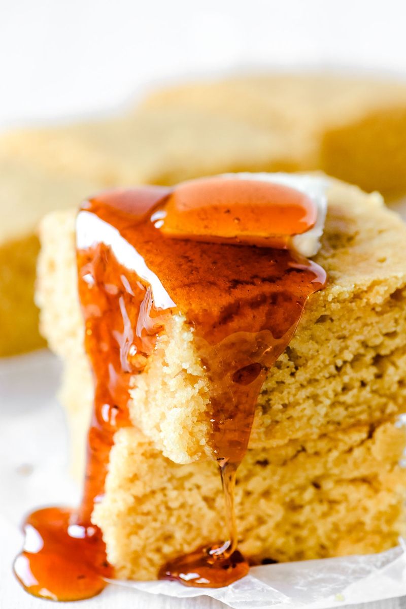 Maple Glazed Cornbread