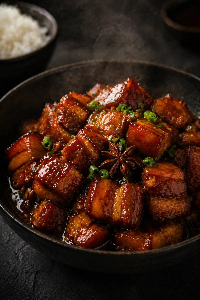 Hong Shao Rou — Red Braised Pork Belly