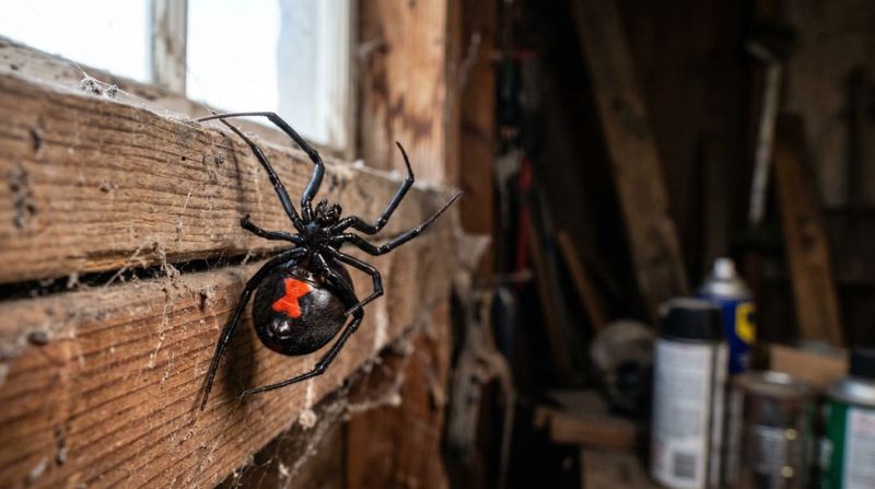 Brush Piles Near Doors Bring Spiders Too Close