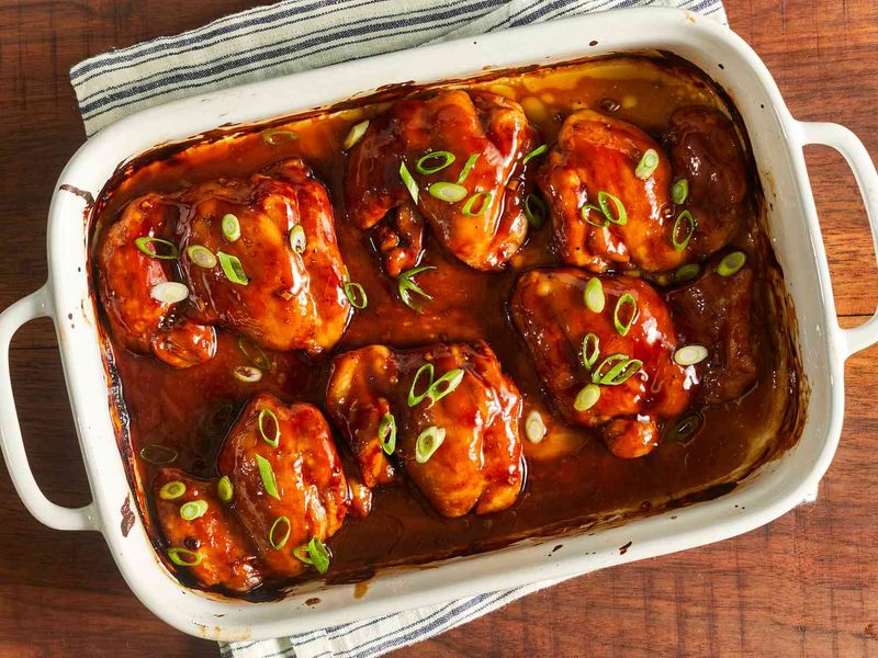 Baked Teriyaki Chicken with Rice