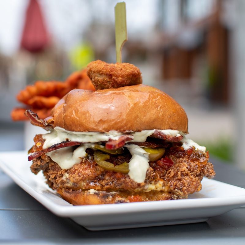 Jalapeno Popper Chicken Sandwich