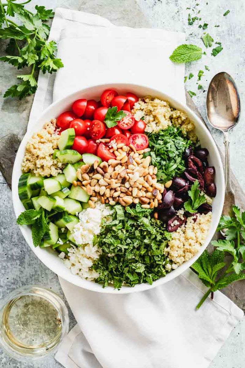 Mediterranean Quinoa Salad