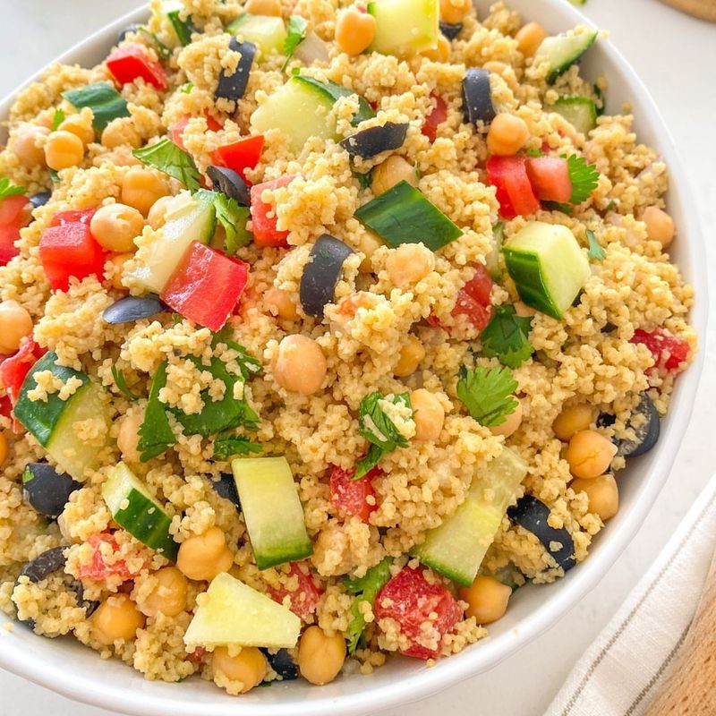 Couscous With Roasted Chickpeas