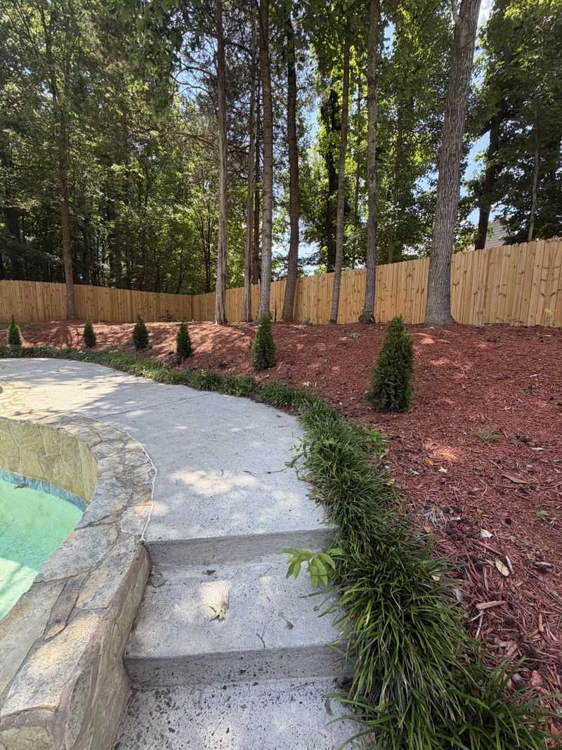 Where to leave leaves in a North Carolina yard