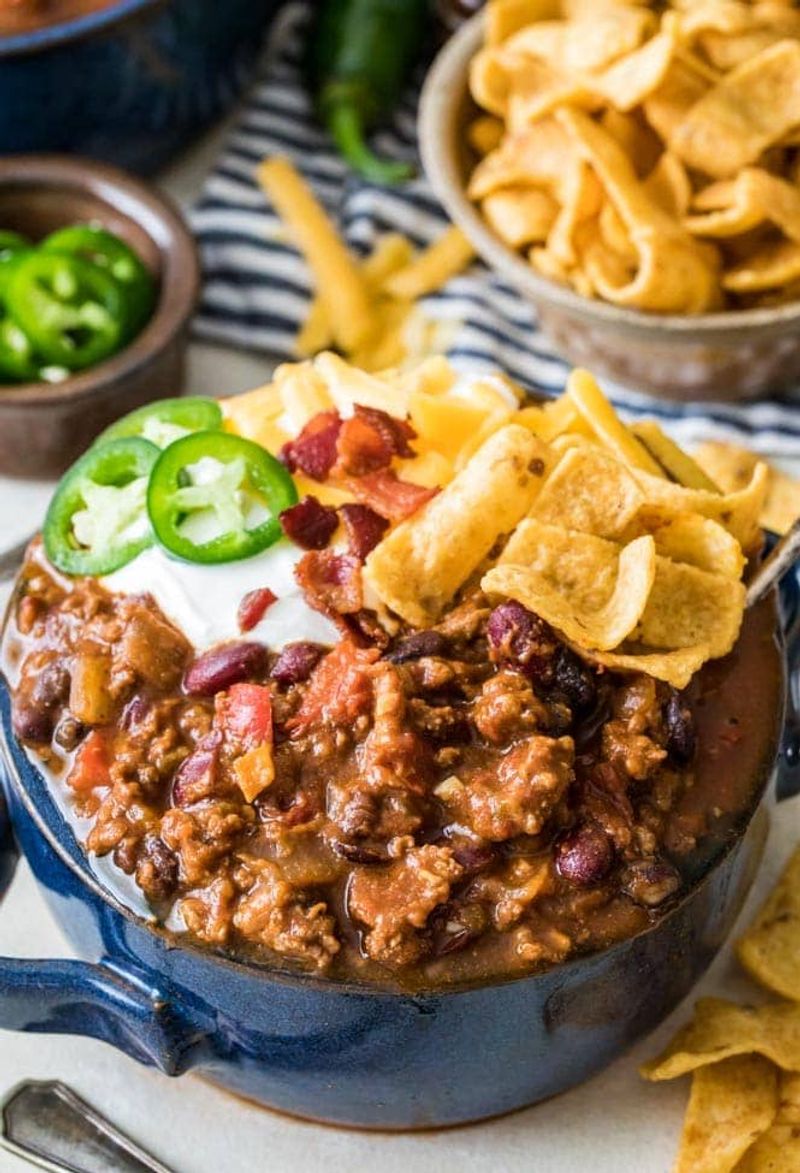 Chili (With All the Toppings)