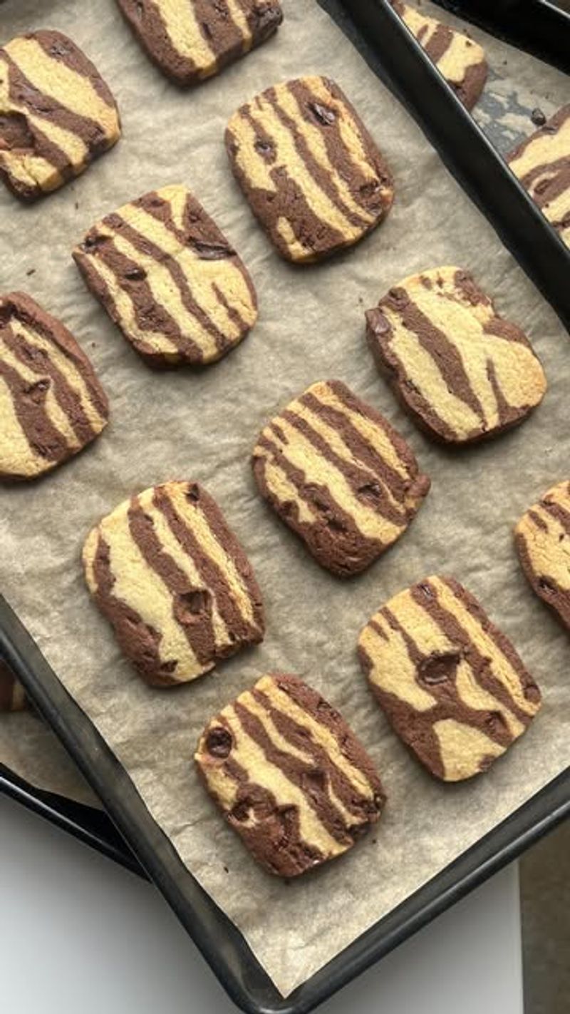 Chocolate Chip Shortbread Cookies