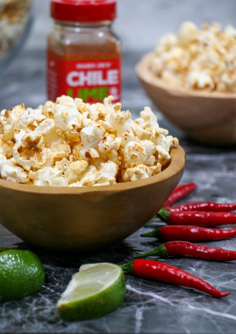 Spicy Chili Lime Popcorn