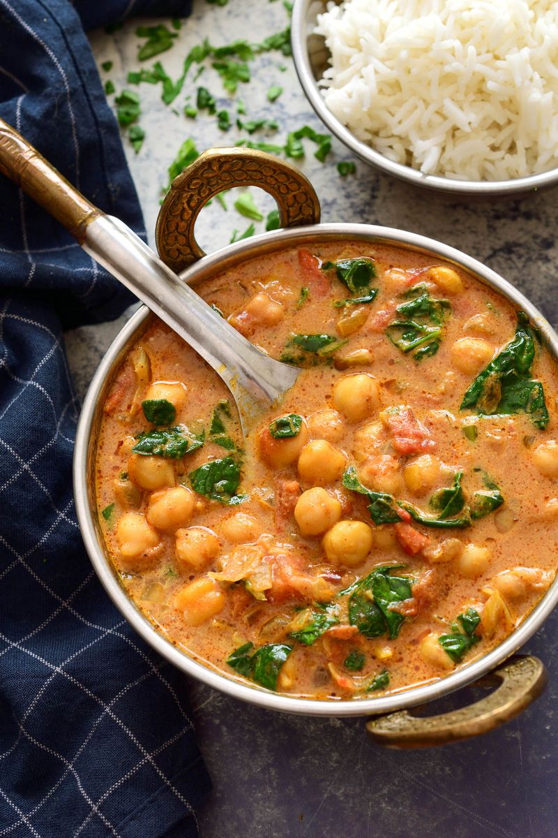 Chickpea Coconut Curry