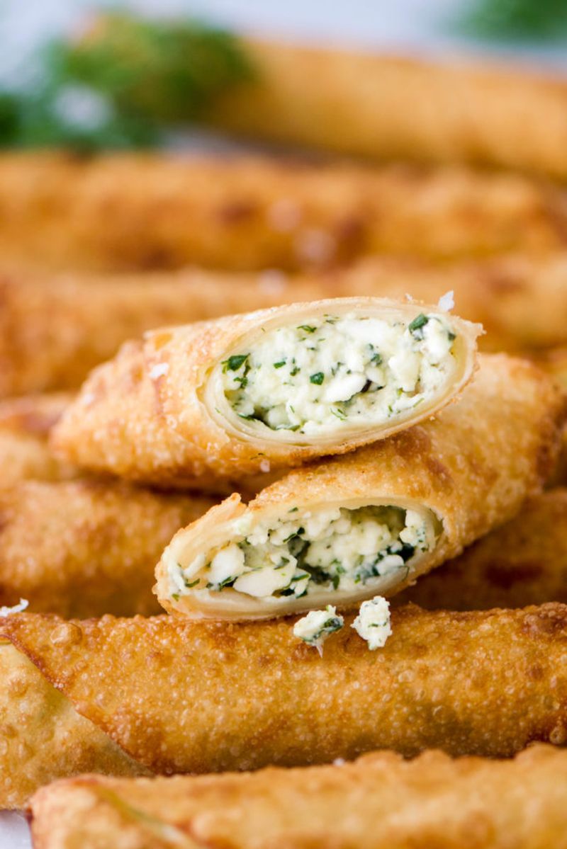 Mediterranean Egg Rolls