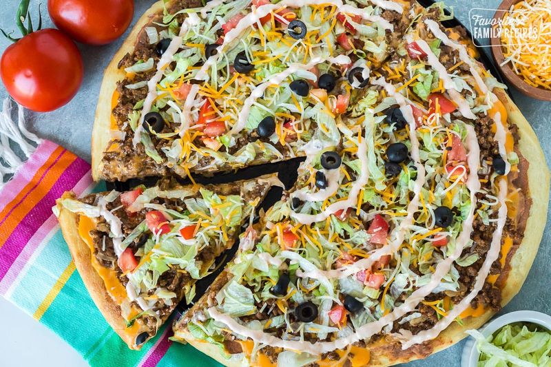 Taco Pizza