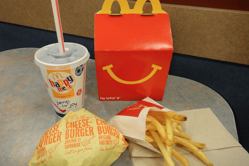 Kansas: Cheeseburger Happy Meal