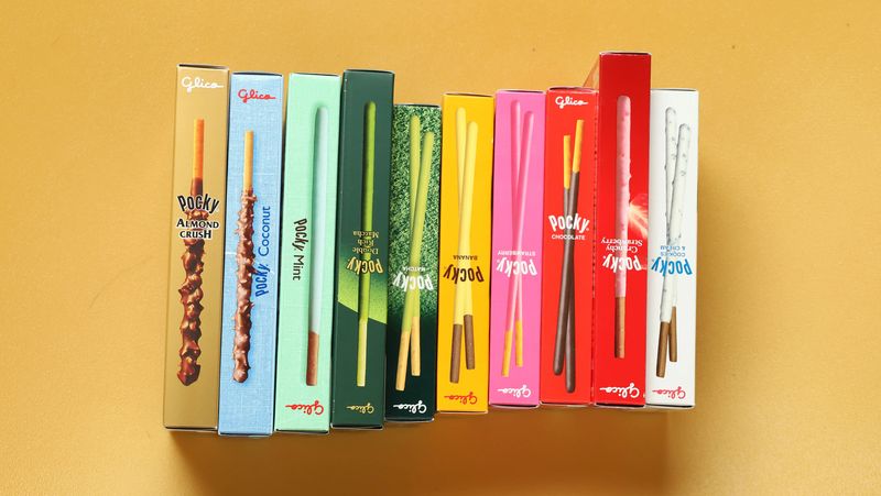 Japan: Pocky (sweet snack sticks)